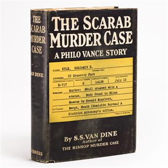 VAN DINE, S.S. The Scarab Murder Case.